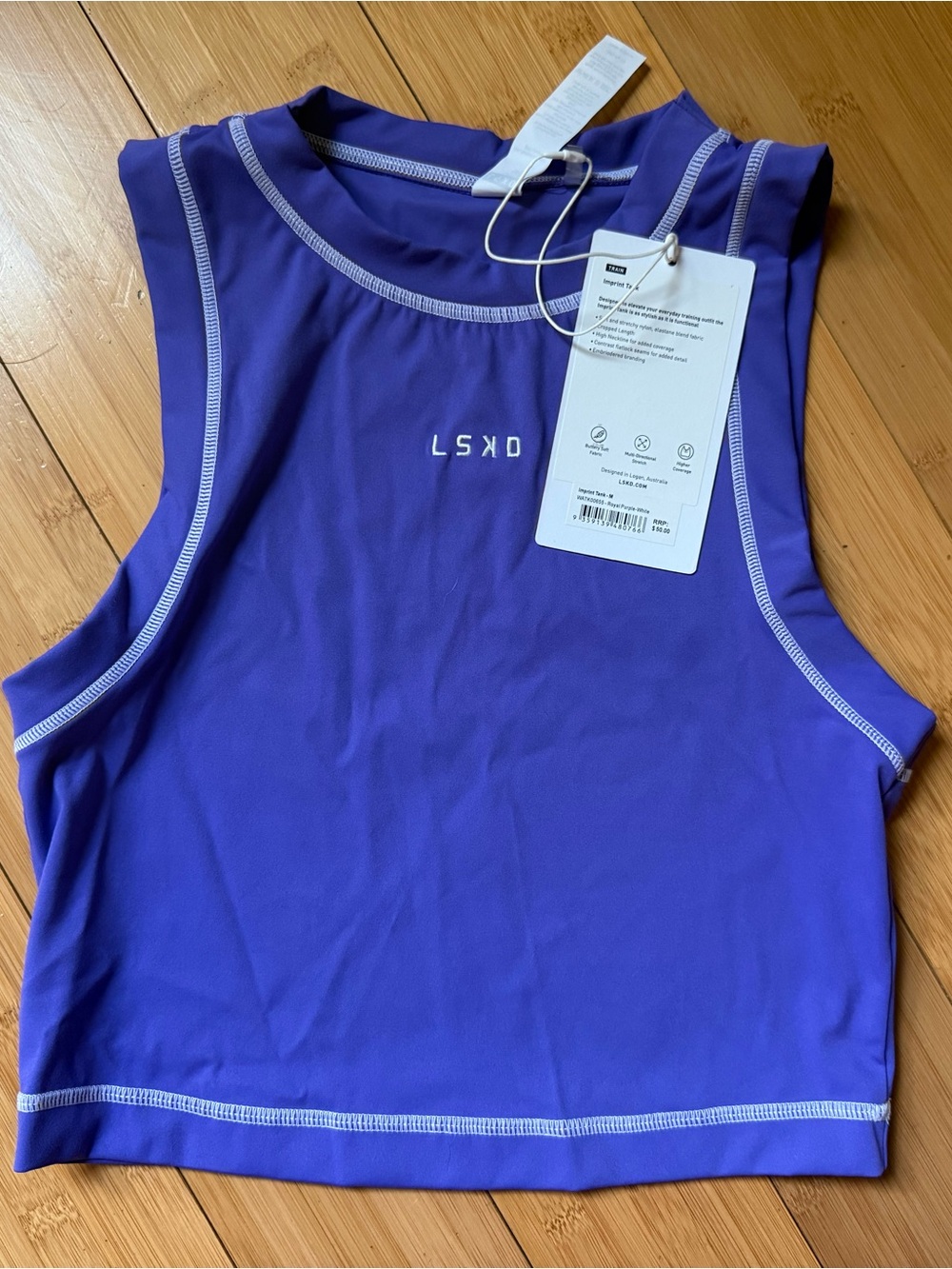 LSKD Imprint Tank Royal Purple
